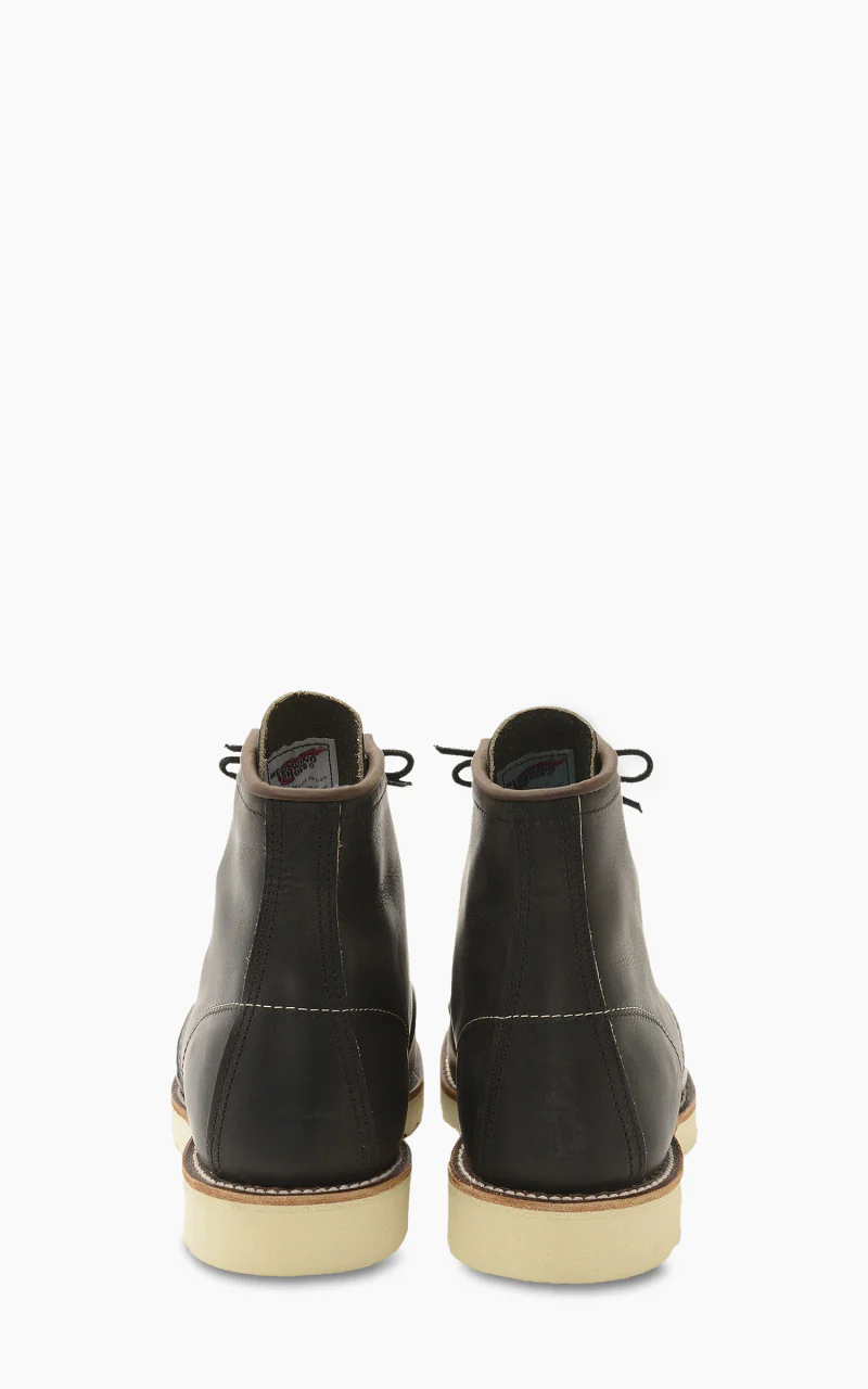 Red Wing Shoes 8890D Moc Toe Charcoal Rough & Tough - Image 3