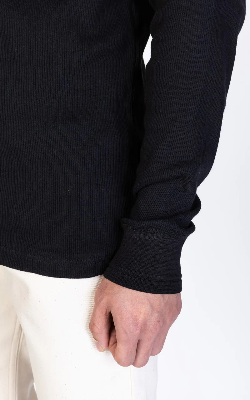 Resteröds Original Granddad Shirt Black - Image 6