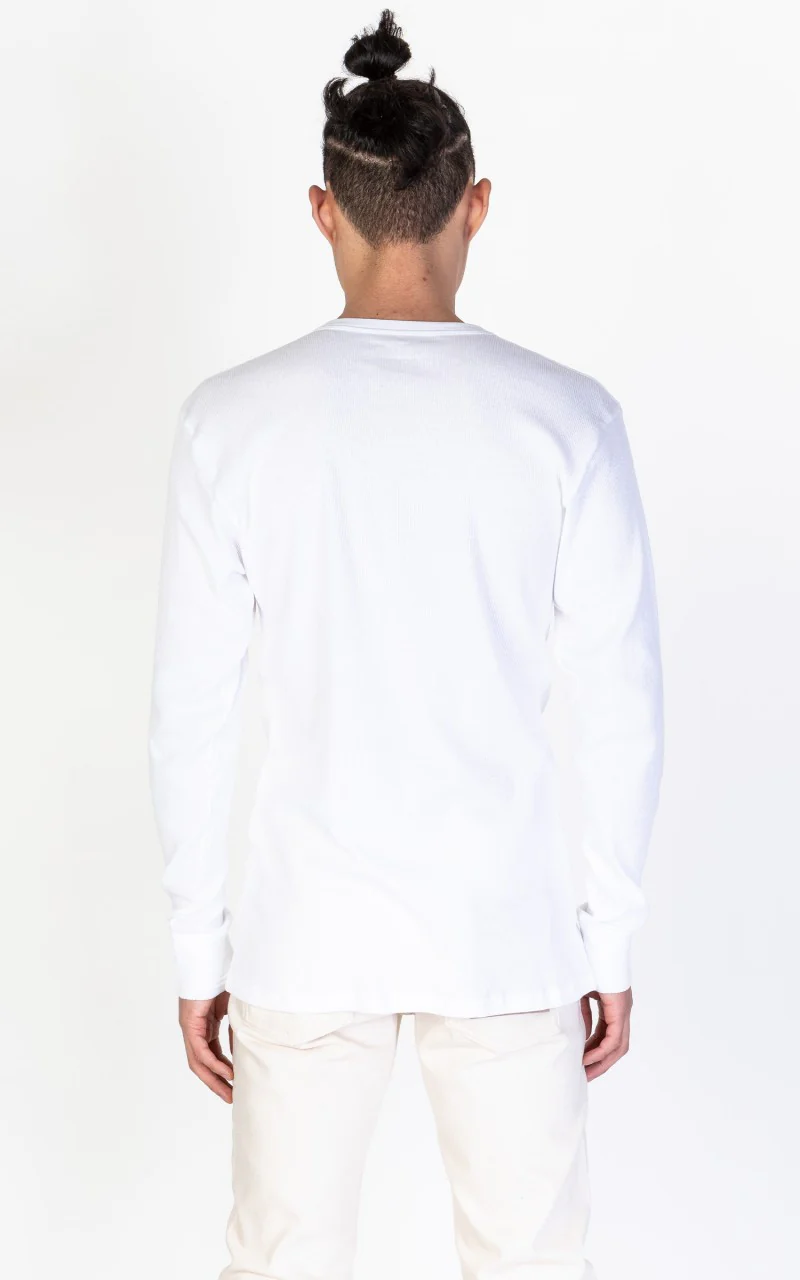 Resteröds Original Granddad Shirt White - Image 3
