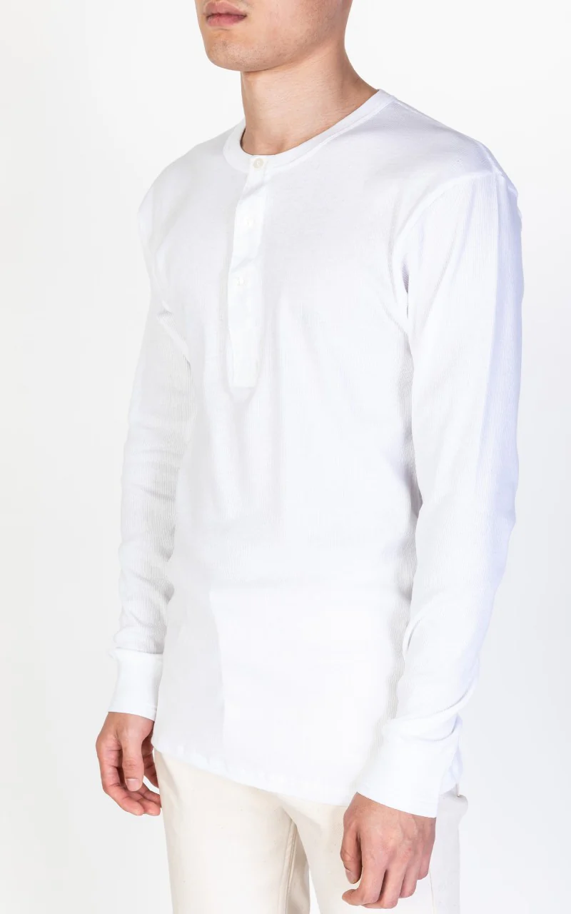 Resteröds Original Granddad Shirt White - Image 4