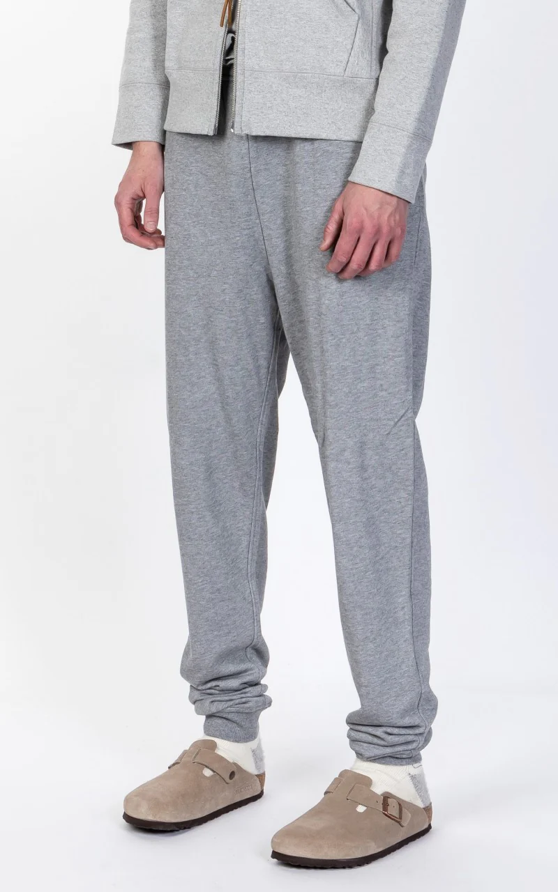 Resteröds Sweatpants Bamboo Grey Melange - Image 4