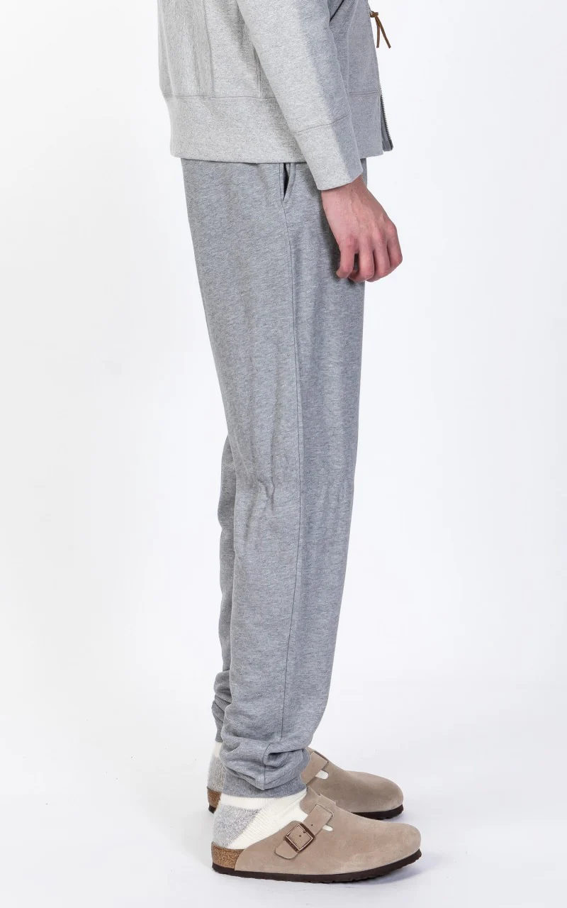 Resteröds Sweatpants Bamboo Grey Melange - Image 5