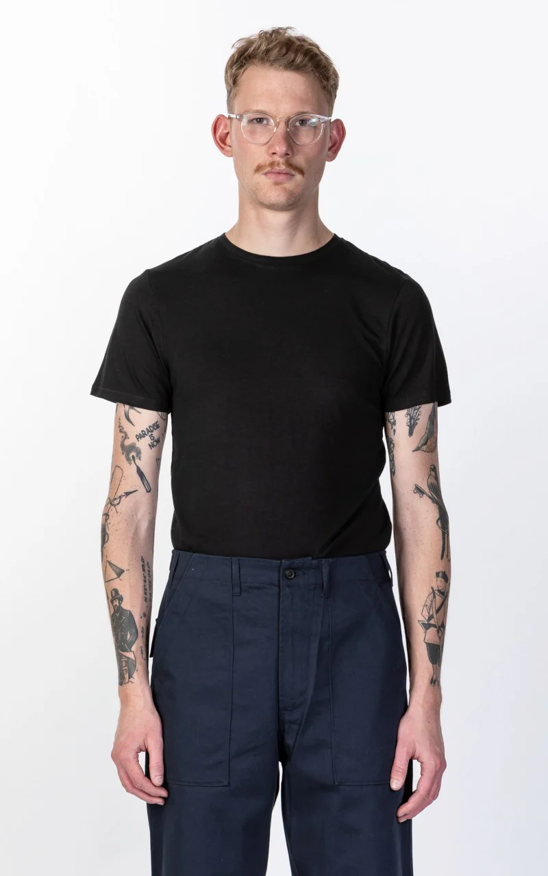 Resteröds Tee Bamboo 2-Pack Black - Image 2