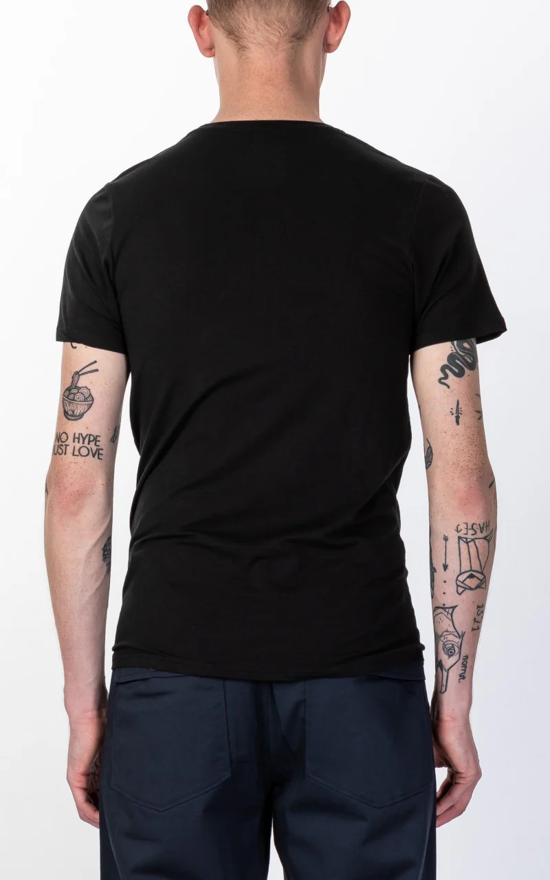 Resteröds Tee Bamboo 2-Pack Black - Image 4