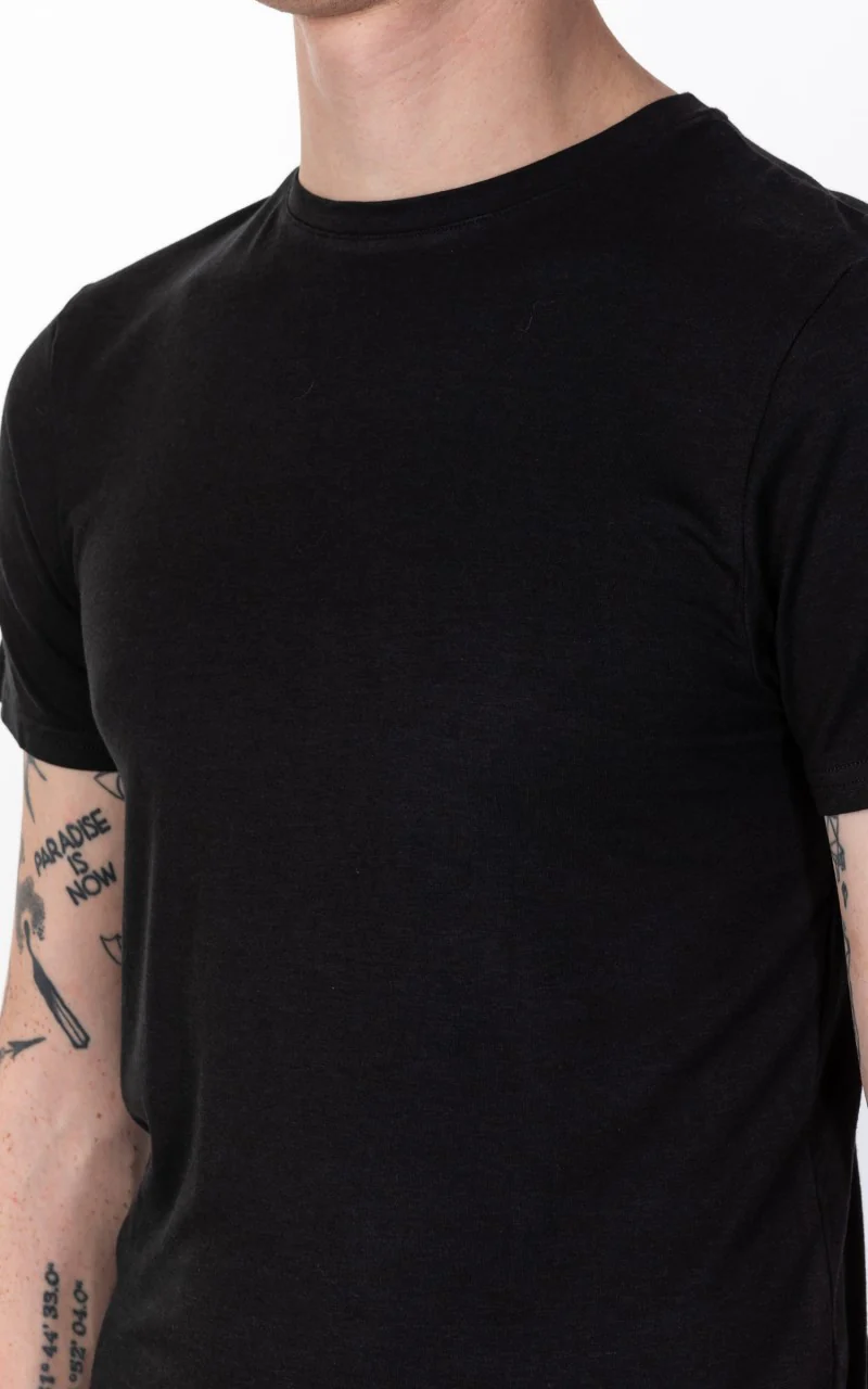 Resteröds Tee Bamboo 2-Pack Black - Image 5