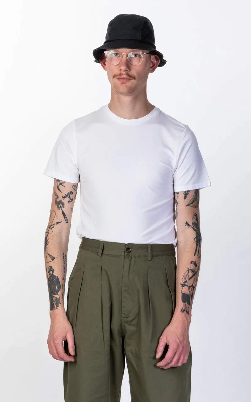 Resteröds Tee Bamboo 2-Pack White - Image 2