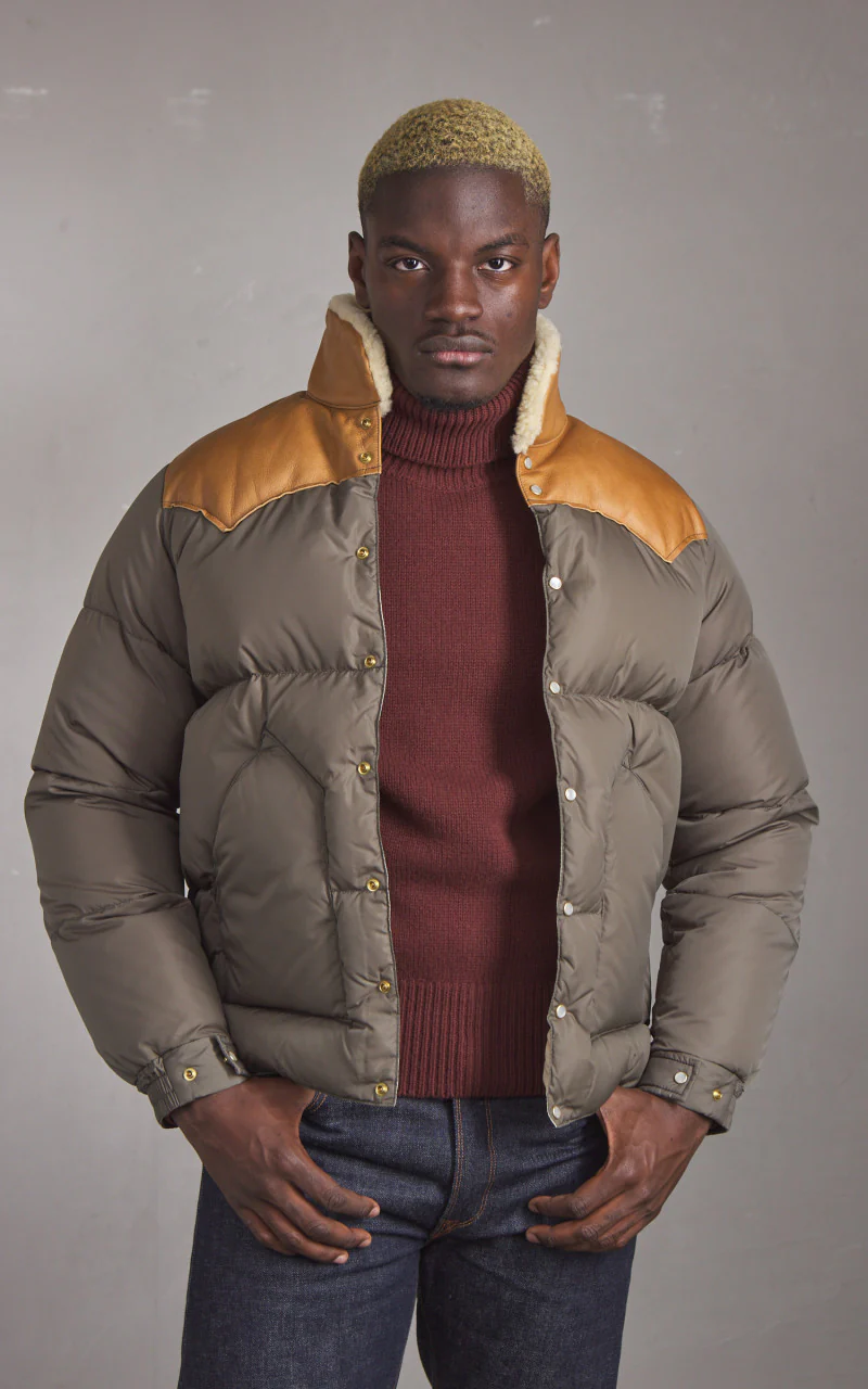 Rocky Mountain Featherbed Christy Down Jacket Olive - Image 2