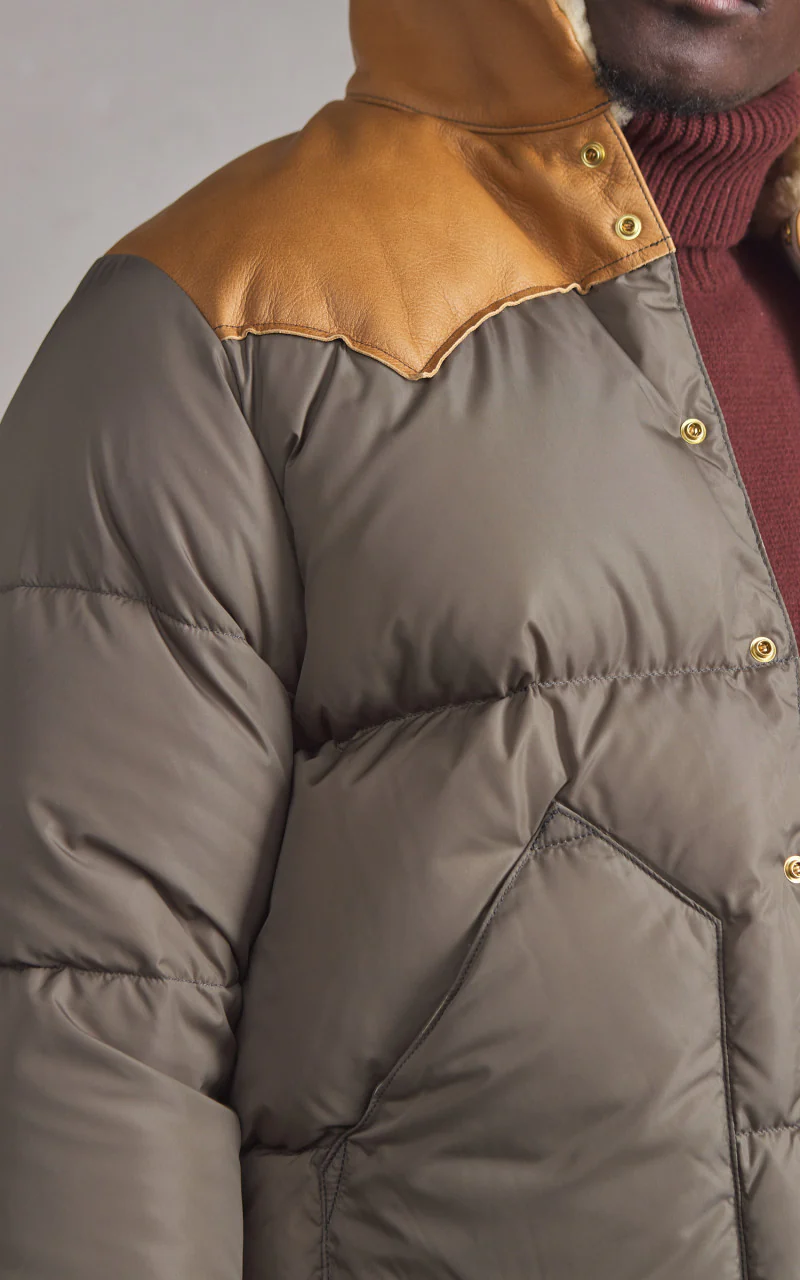 Rocky Mountain Featherbed Christy Down Jacket Olive - Image 3