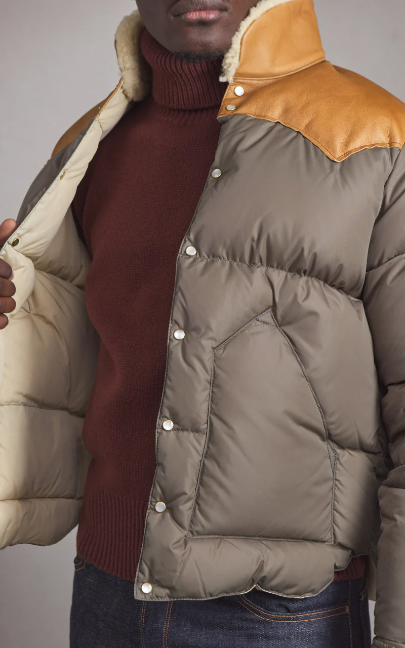 Rocky Mountain Featherbed Christy Down Jacket Olive - Image 4