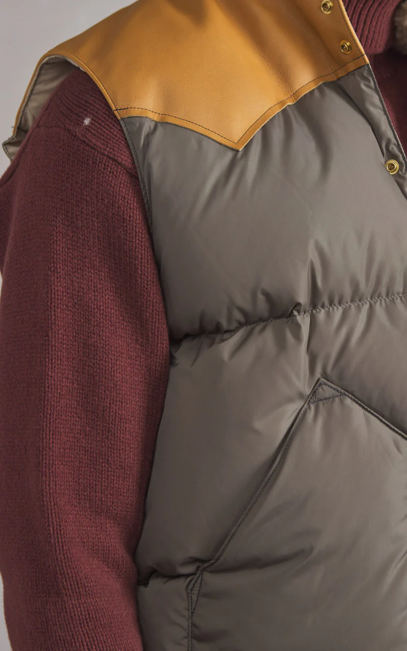 Rocky Mountain Featherbed Christy Down Vest Olive - Image 5