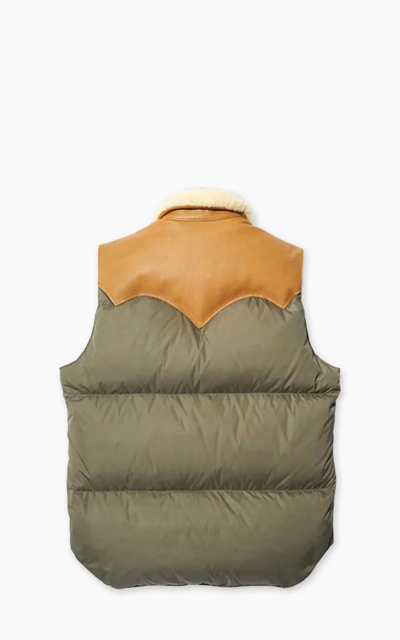 Rocky Mountain Featherbed Christy Down Vest Olive - Image 6