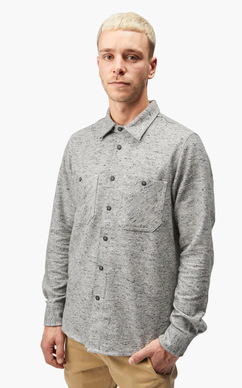 Rogue Territory BM Shirt Lannel Grey Oatmeal - Image 10