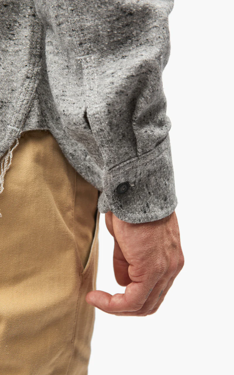 Rogue Territory BM Shirt Lannel Grey Oatmeal - Image 12