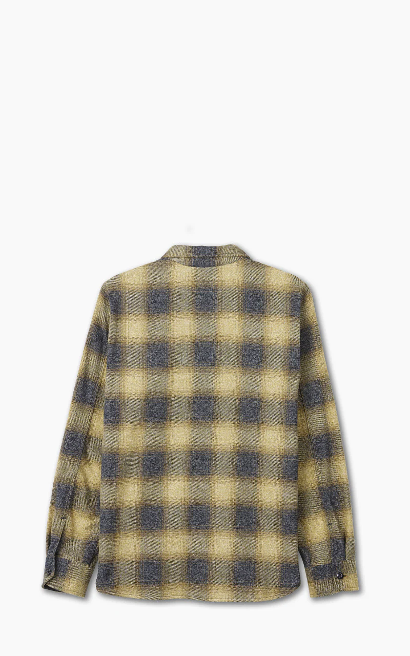 Rogue Territory BM Shirt Ombre Plaid Gold - Image 3