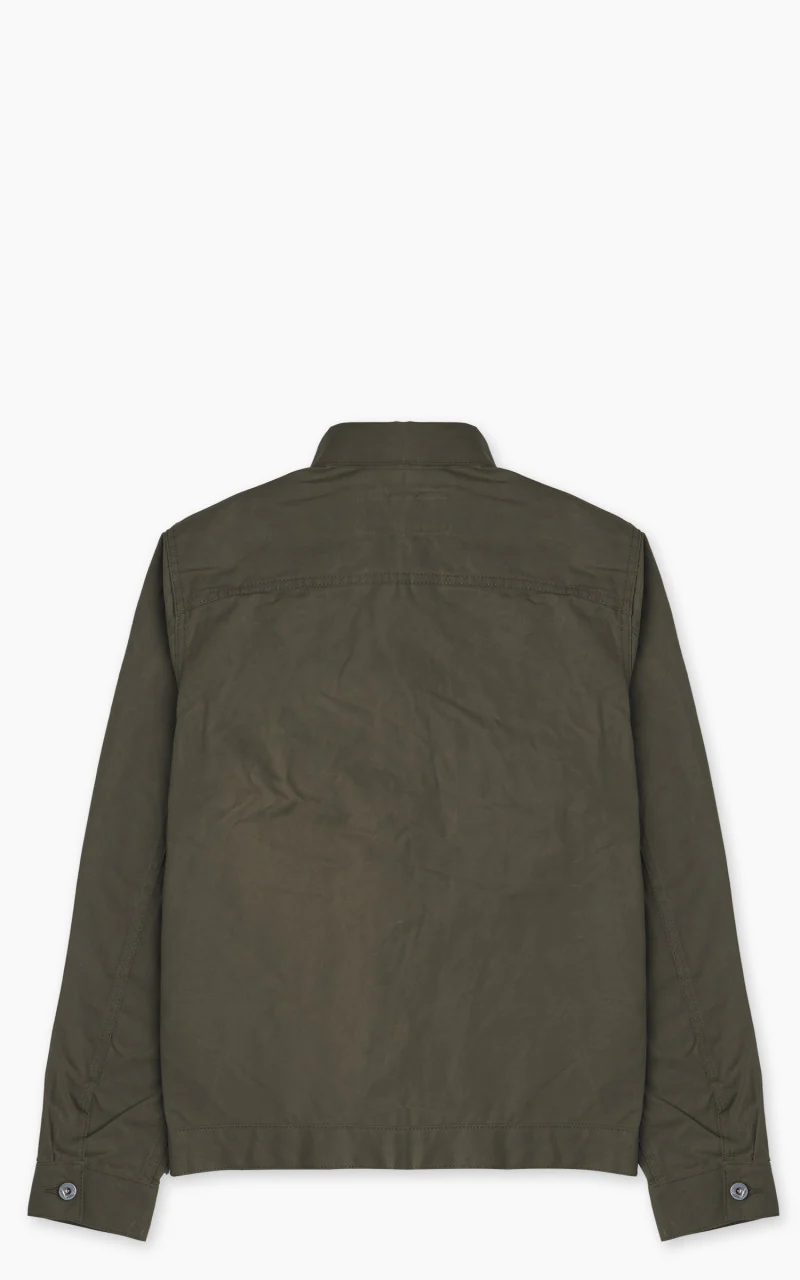 Rogue Territory Cruiser Jacket Dry Waxed Canvas Olive - Image 7