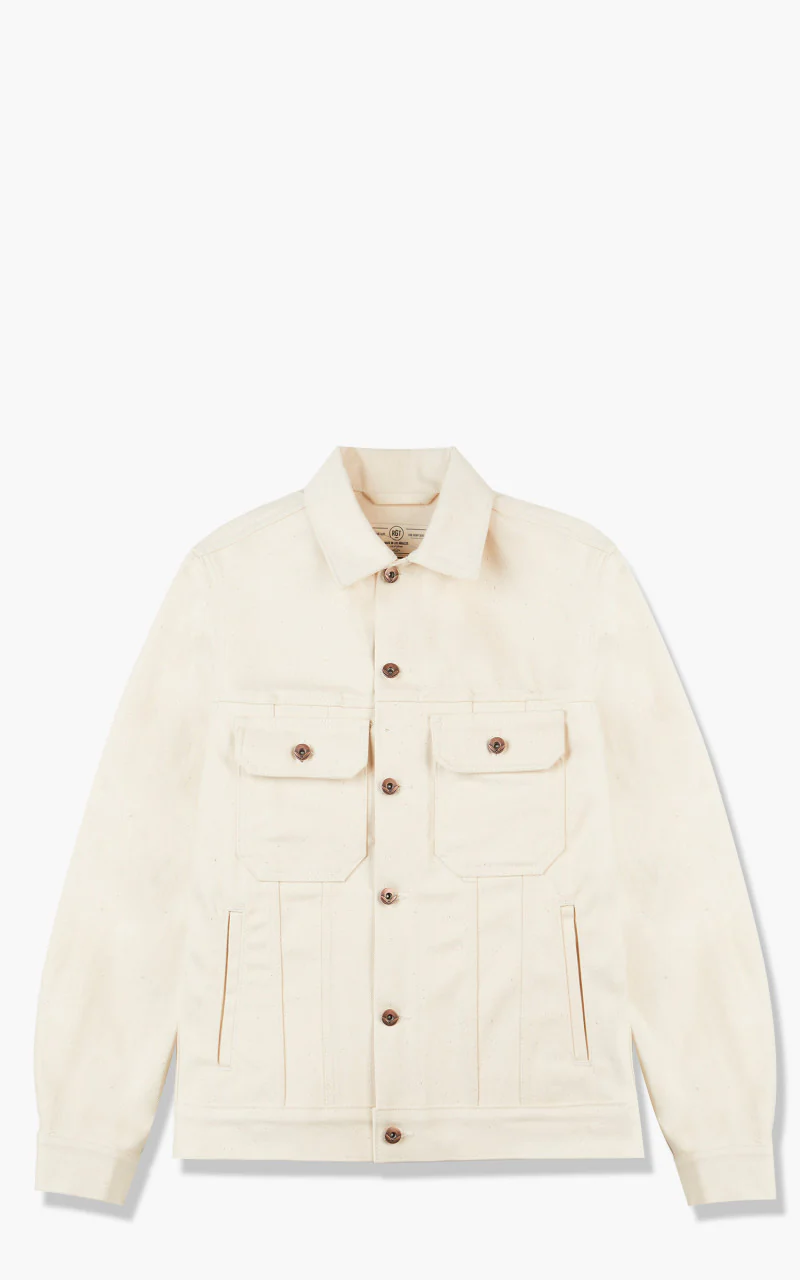 Rogue Territory Cruiser Jacket Ecru 14oz