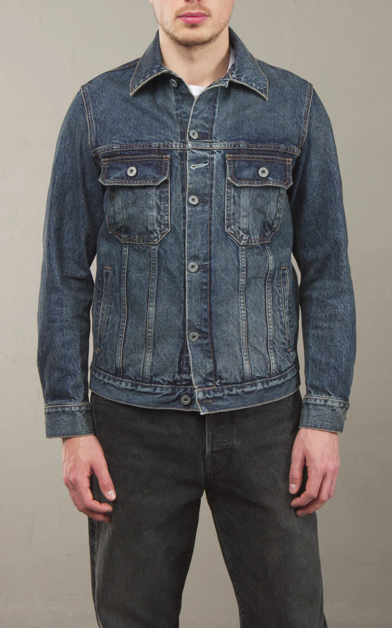Rogue Territory Cruiser Jacket Medium Indigo Wash - Image 4