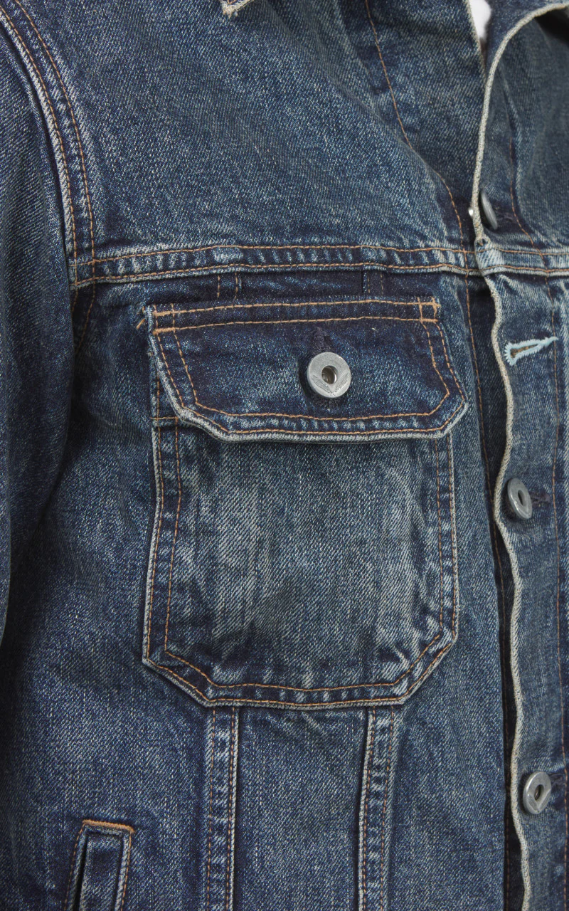 Rogue Territory Cruiser Jacket Medium Indigo Wash - Image 6