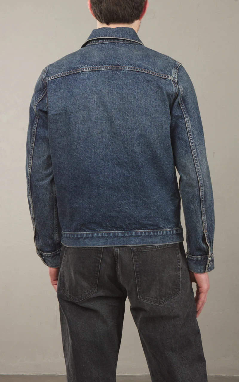 Rogue Territory Cruiser Jacket Medium Indigo Wash - Image 7