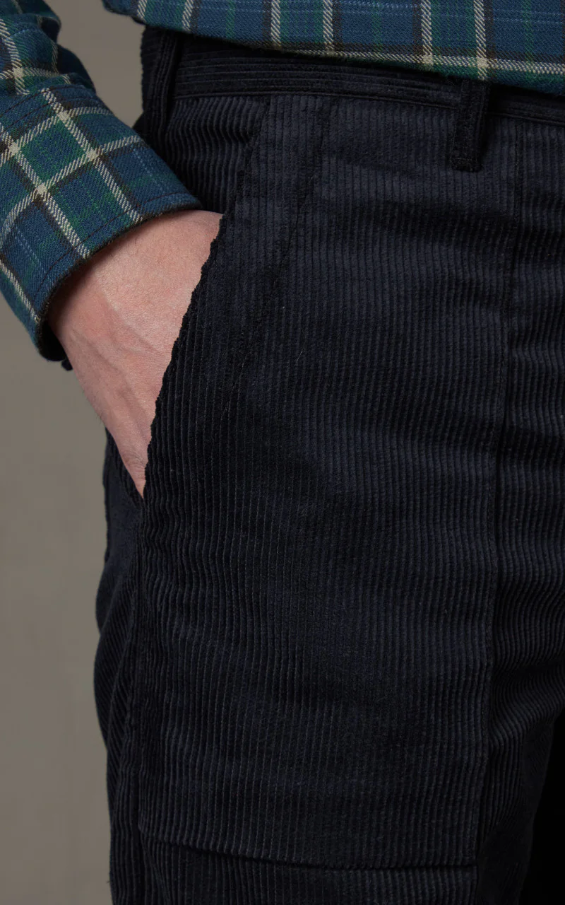 Rogue Territory Fatigue Pants Corduroy Black - Image 4