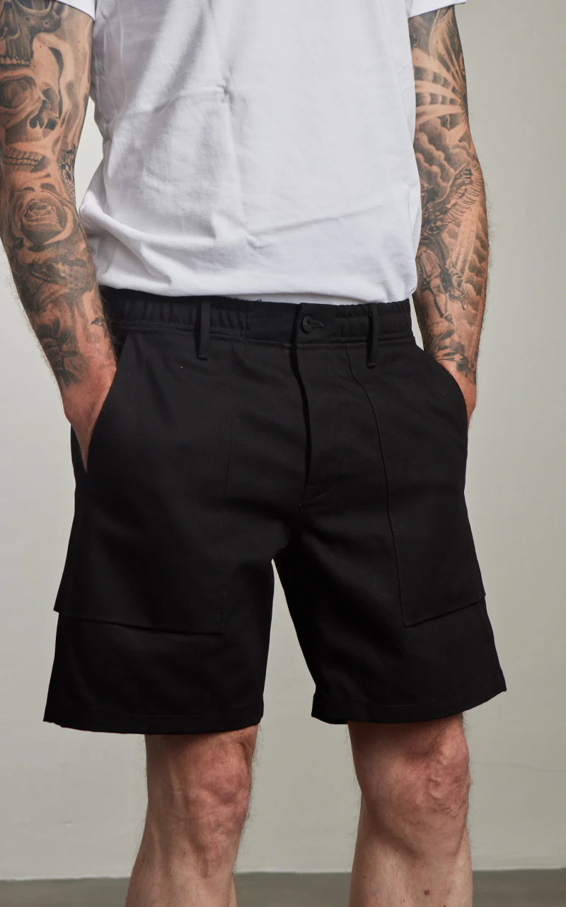 Rogue Territory Fatigue Shorts Canvas Black - Image 4