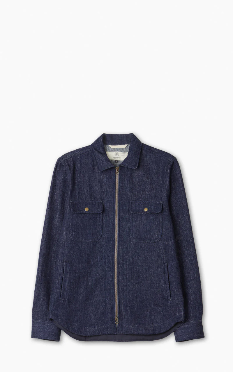 Rogue Territory Field Jacket Knit Denim Indigo 11oz
