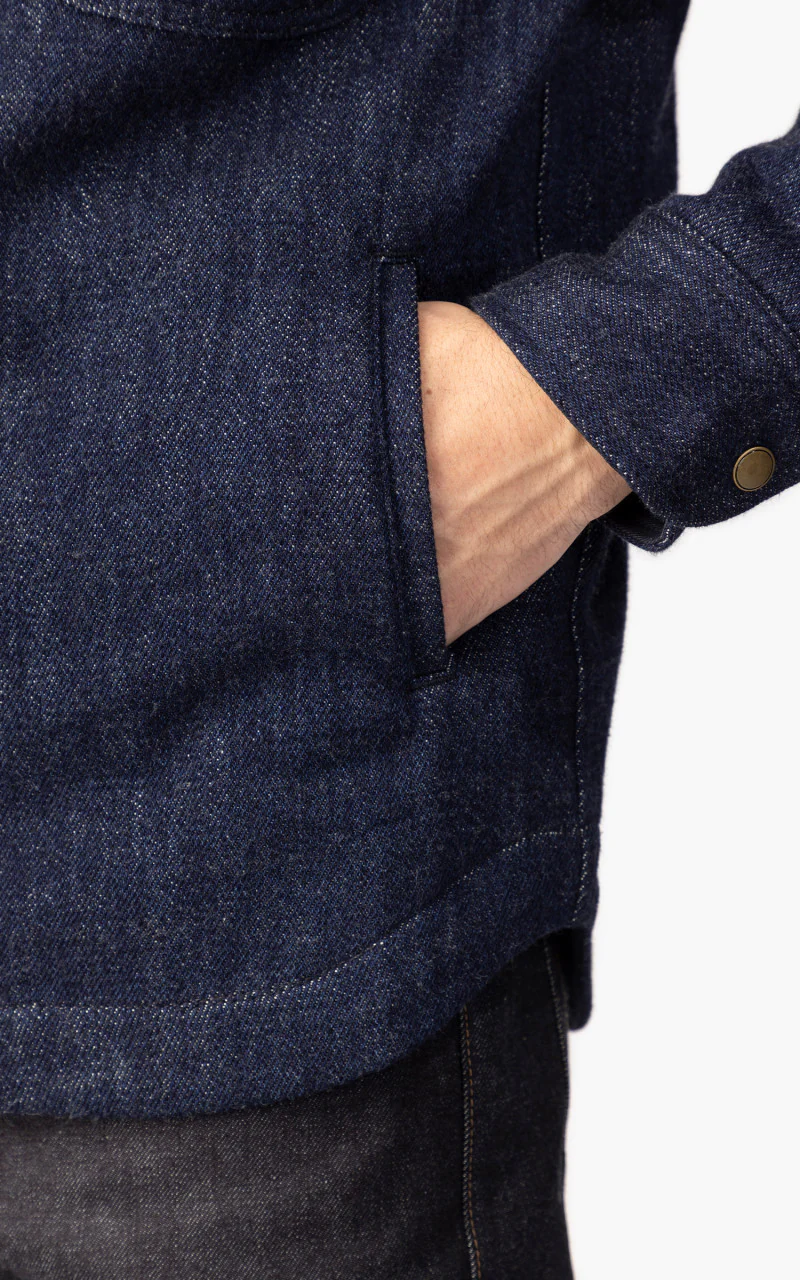 Rogue Territory Field Jacket Knit Denim Indigo 11oz - Image 6