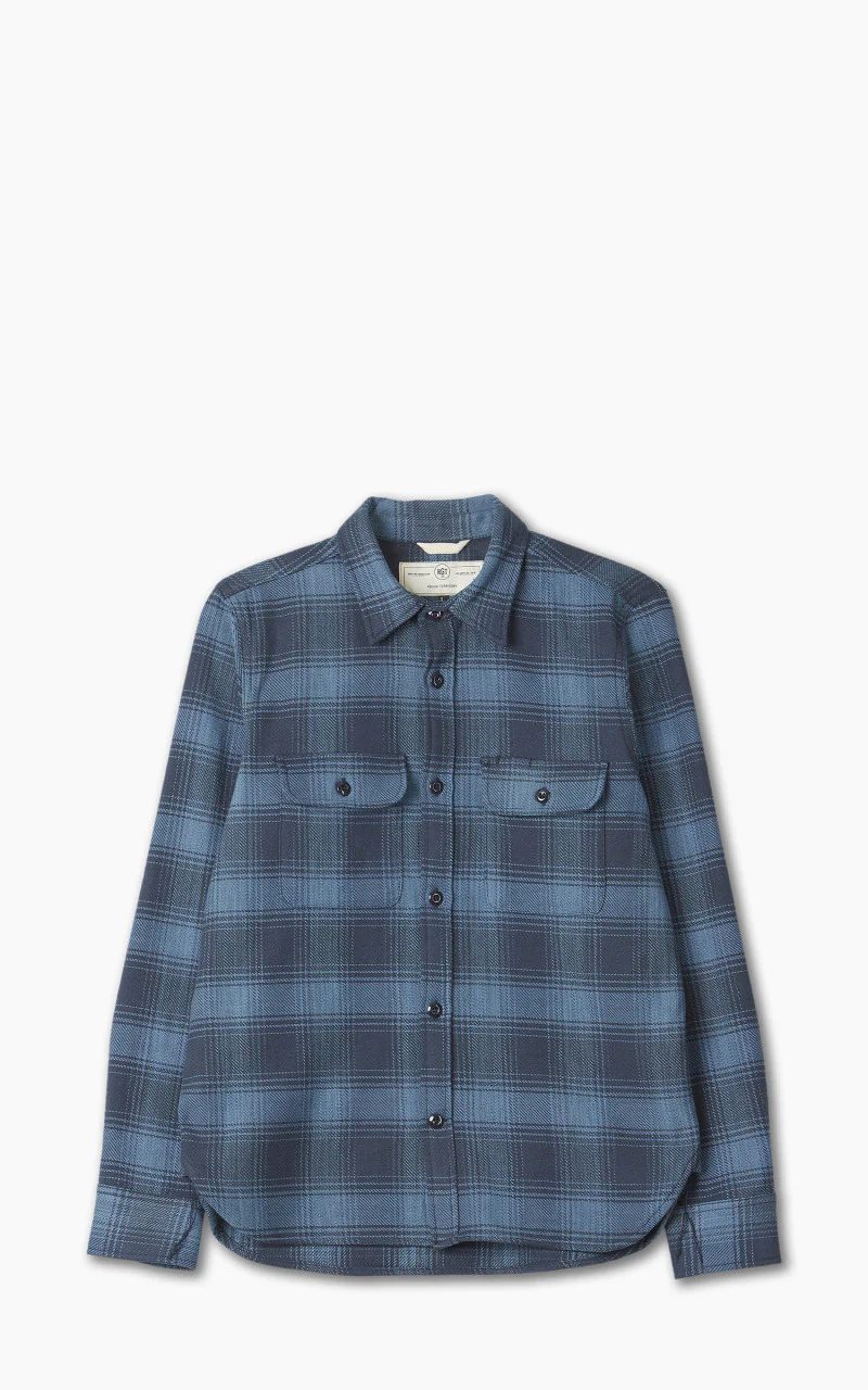 Rogue Territory Field Shirt Blueberry Plaid