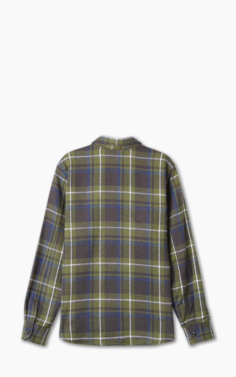 Rogue Territory Field Shirt HB Plaid Olive - Image 3