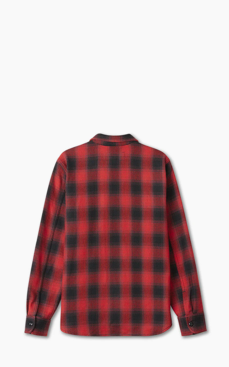 Rogue Territory Field Shirt HB Plaid Red - Image 3