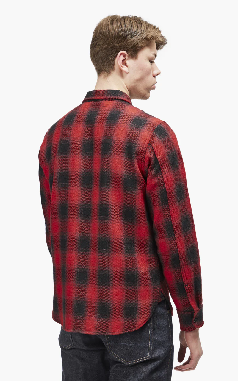 Rogue Territory Field Shirt HB Plaid Red - Image 6