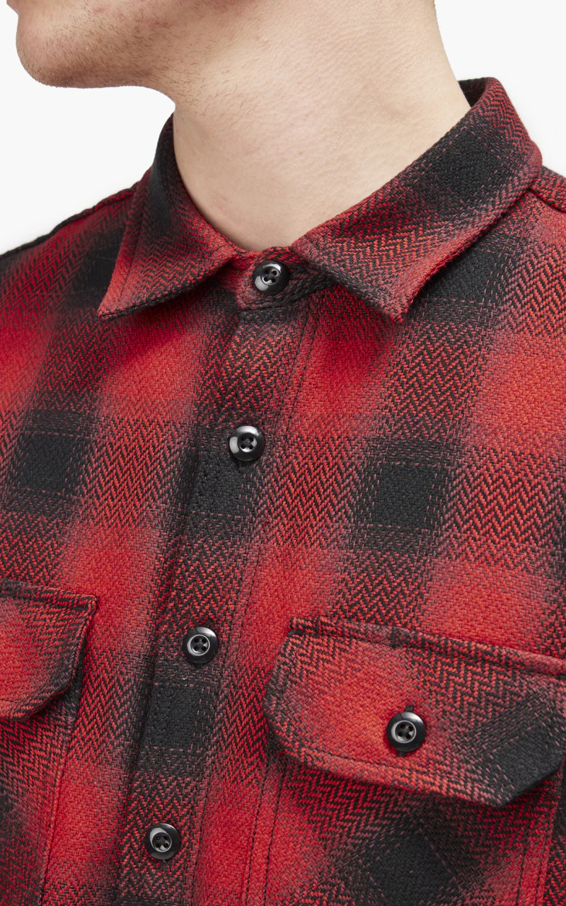 Rogue Territory Field Shirt HB Plaid Red - Image 7