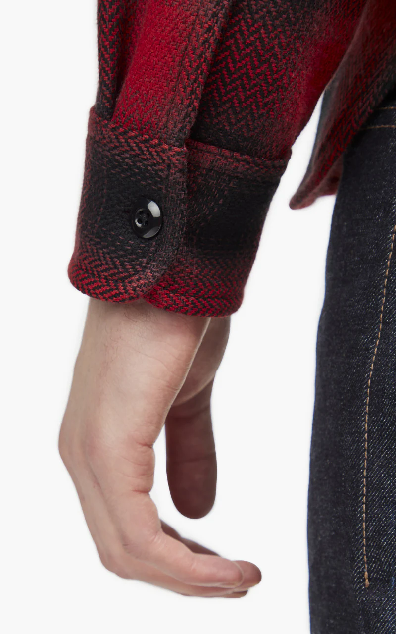 Rogue Territory Field Shirt HB Plaid Red - Image 8