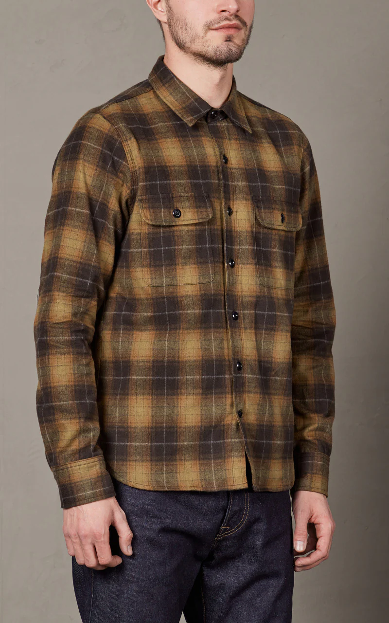 Rogue Territory Field Shirt Sienna Brushed Plaid - Image 4