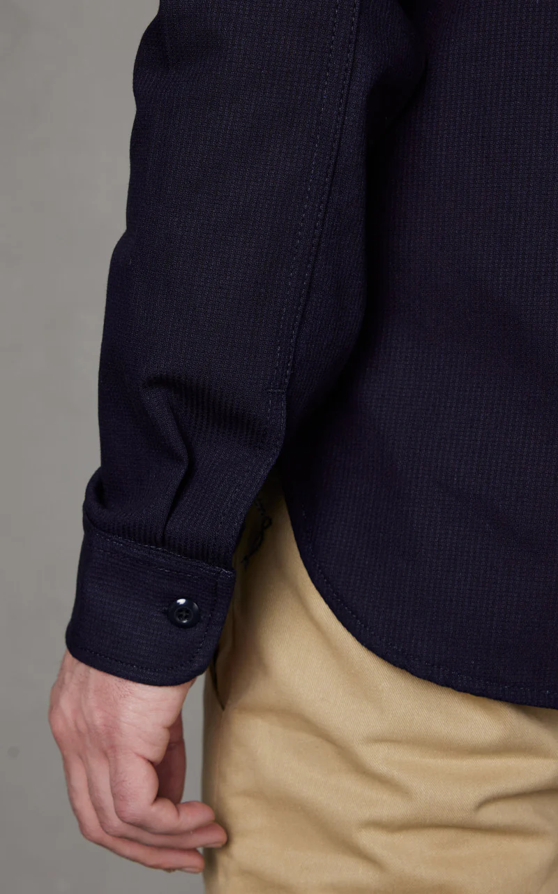 Rogue Territory Field Shirt Whip Cord Indigo - Image 6