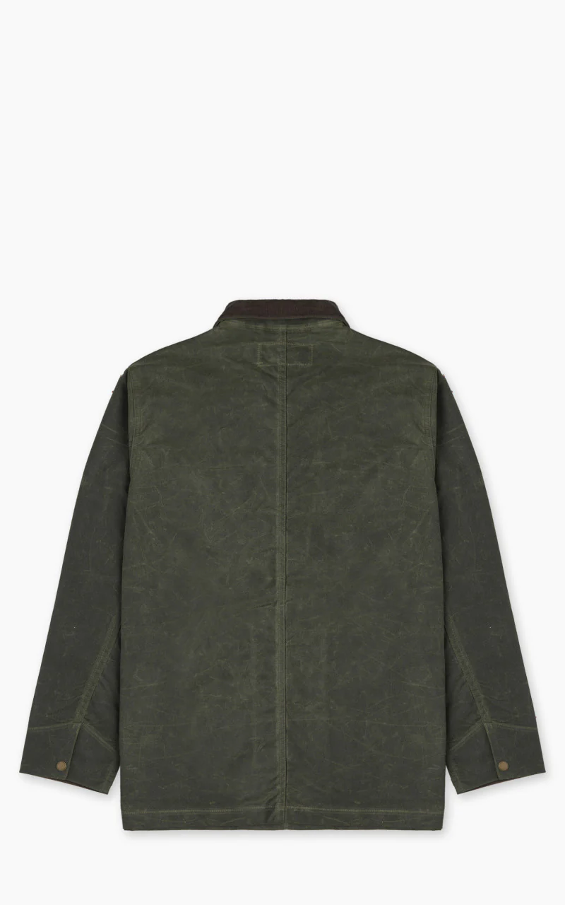 Rogue Territory Hunter Supply Jacket Waxed Olive - Image 9