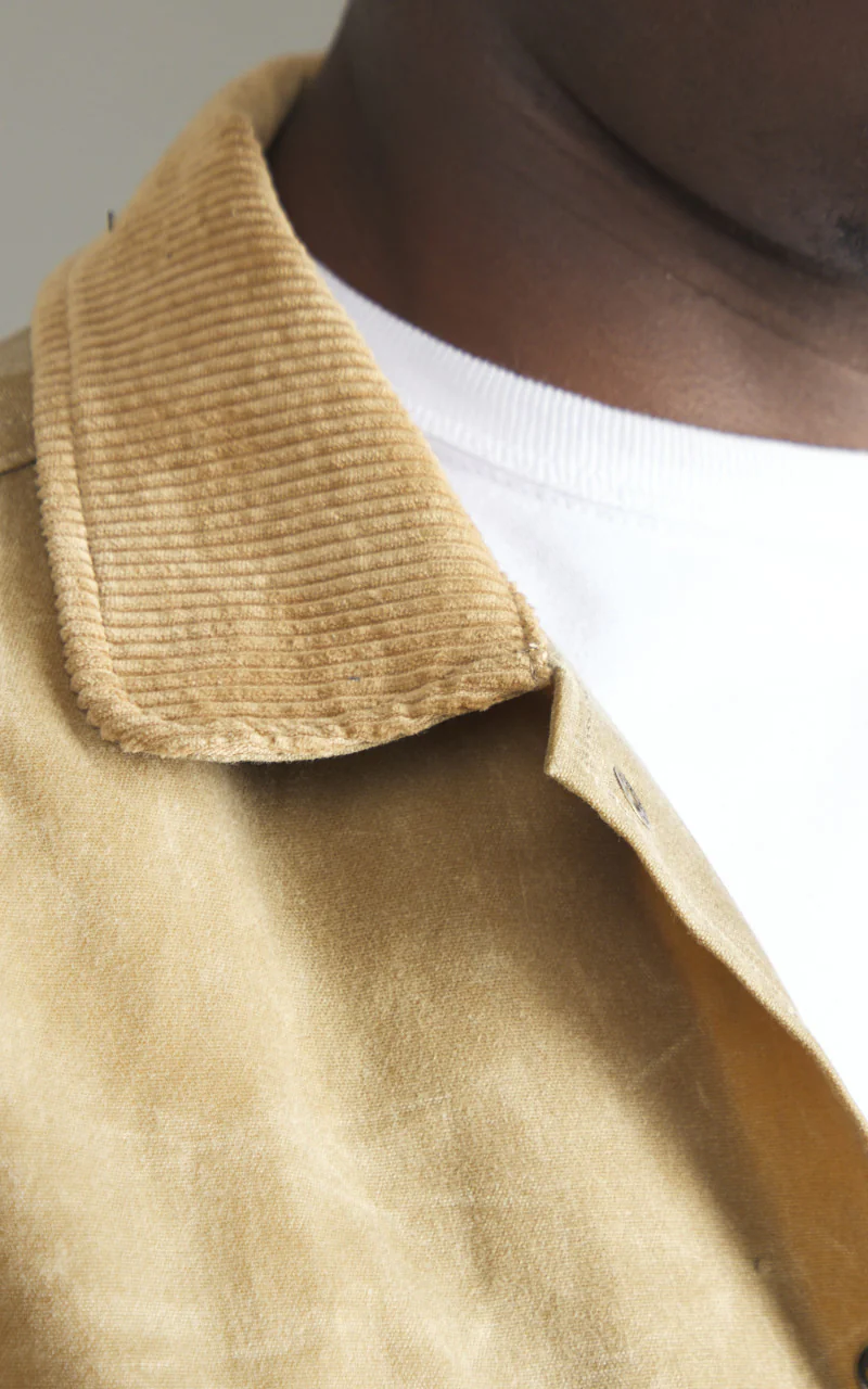 Rogue Territory Hunter Supply Jacket Waxed Tan - Image 5
