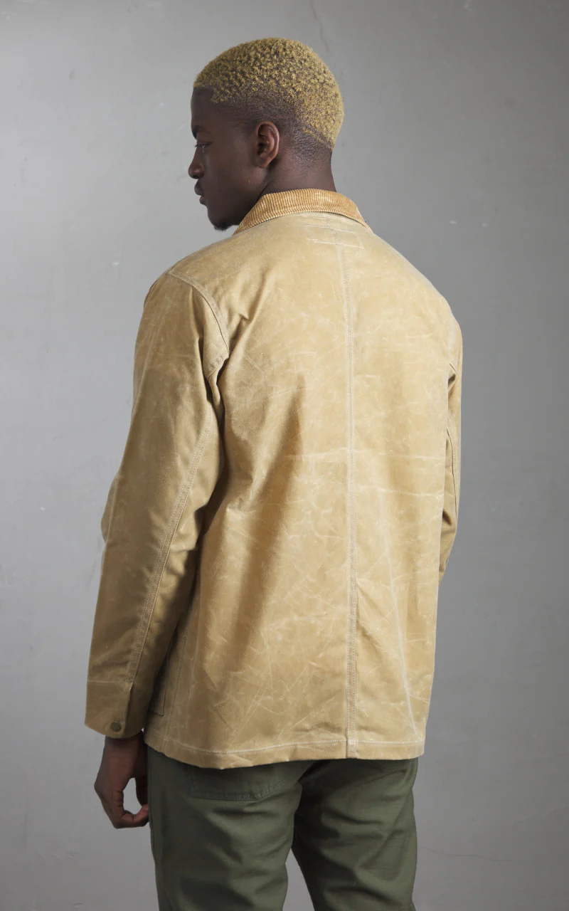 Rogue Territory Hunter Supply Jacket Waxed Tan - Image 6