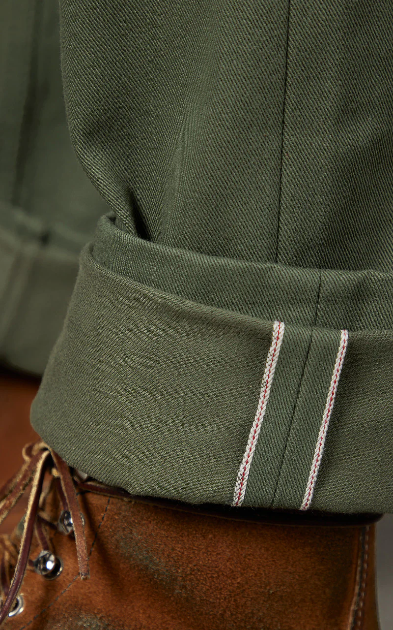Rogue Territory Infantry Pants Green Selvedge - Image 8