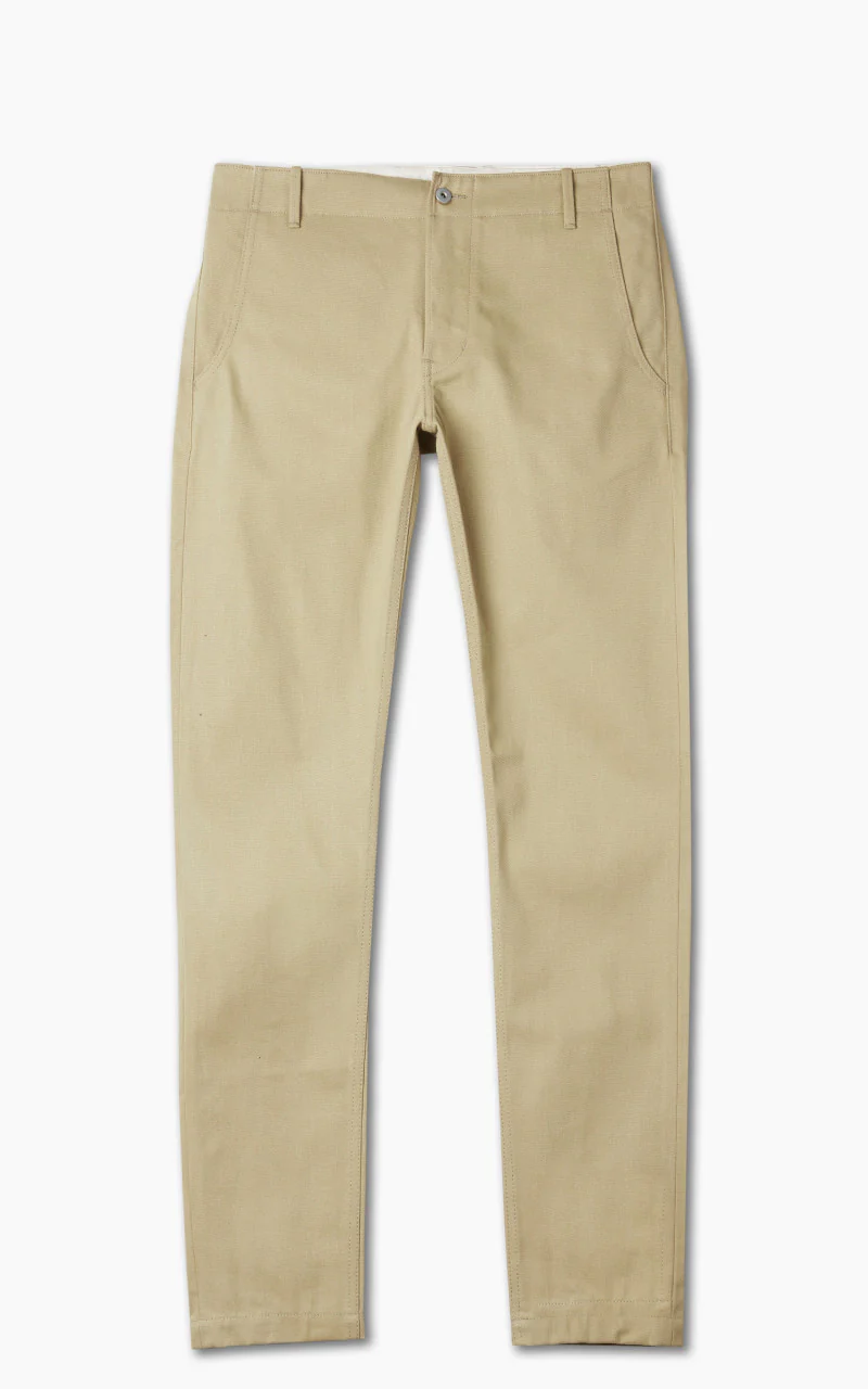 Rogue Territory Infantry Pants Khaki Selvedge