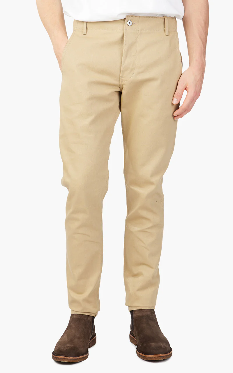 Rogue Territory Infantry Pants Khaki Selvedge - Image 4