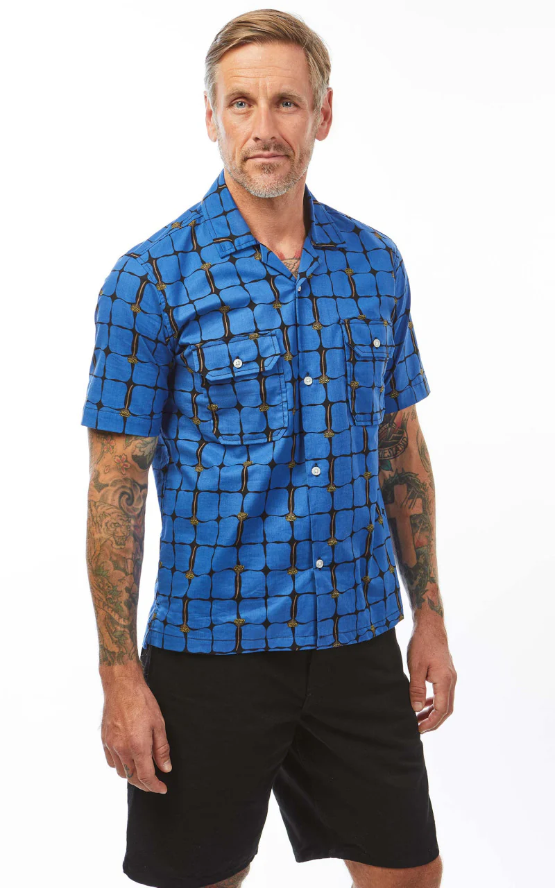 Rogue Territory Infantry S/S Shirt Blue Lotus - Image 4