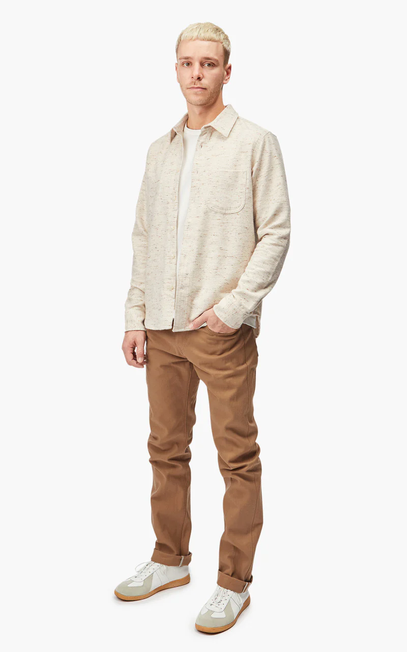 Rogue Territory Jumper Shirt Flannel Natural Oatmeal - Image 2