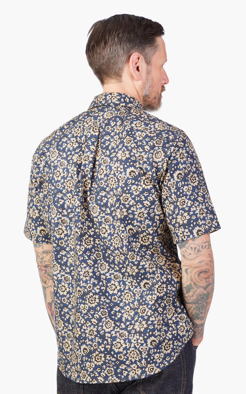 Rogue Territory Maker Shirt Navy Floral - Image 6