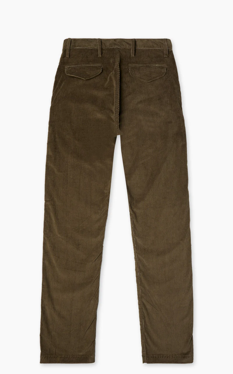 Rogue Territory Officer High Trouser Corduroy Olive - Image 7