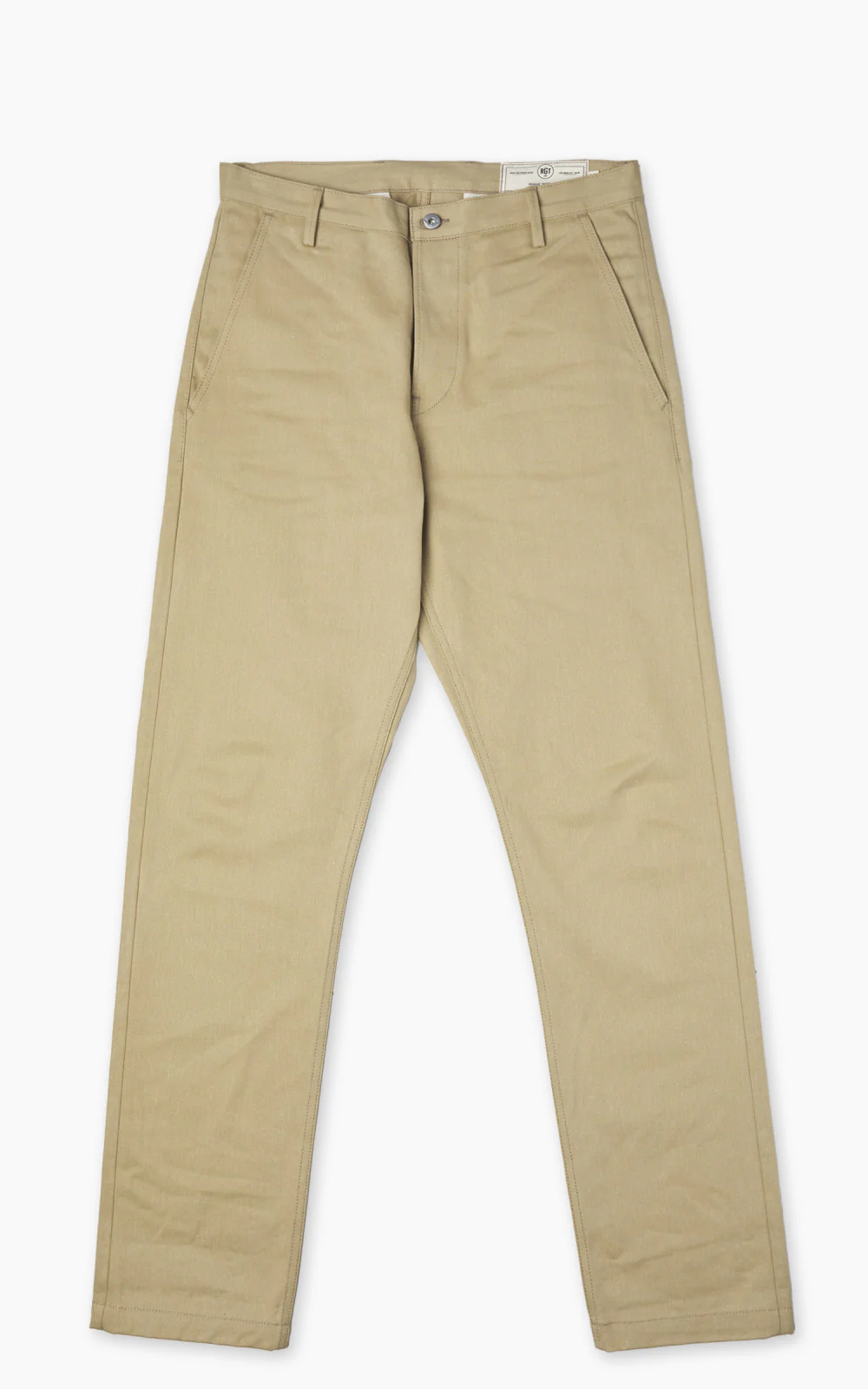 Rogue Territory Officer High Trouser Selvedge Khaki