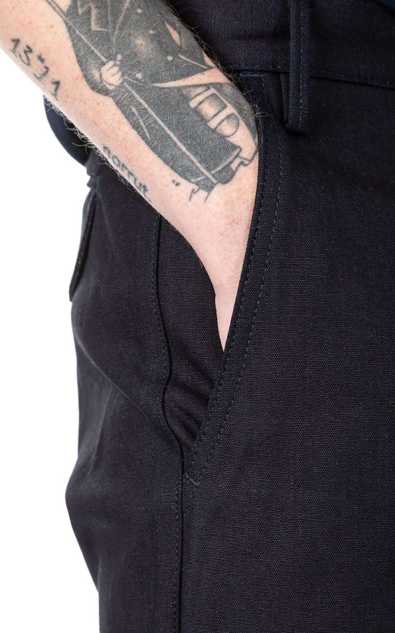 Rogue Territory Officer Trouser Indigo Selvedge Canvas 11oz - Image 7