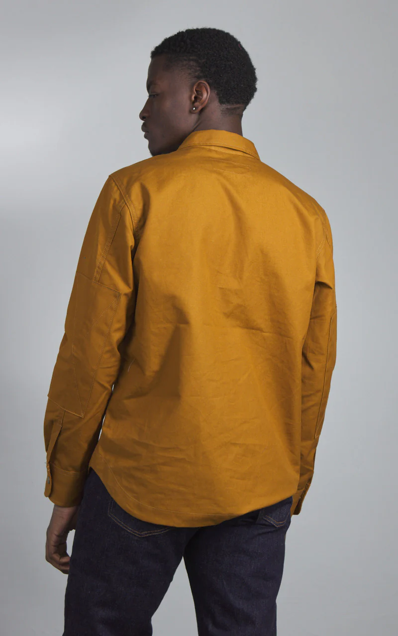 Rogue Territory Patrol Shirt Dry Waxed Canvas Gold - Image 4