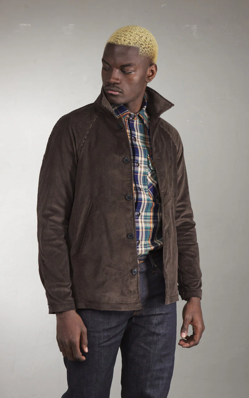 Rogue Territory Peacoat Corduroy Brown - Image 2