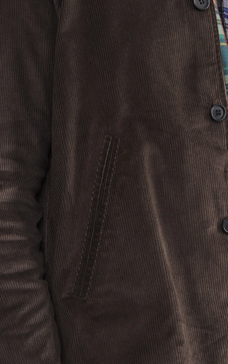 Rogue Territory Peacoat Corduroy Brown - Image 7